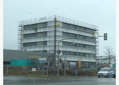 Autohaus Müller Friedrichshafen – Gerüstbauarbeiten